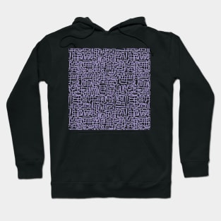 One Line - Purple Hoodie